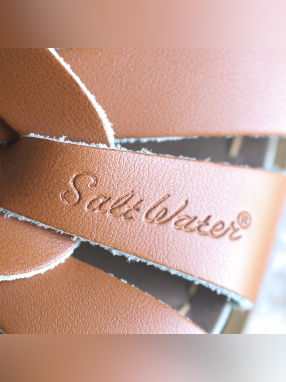 Salt Water Sandals by Hoy | Leather Ankle Strap Original Sandals Kids Size 13 - Picture 3 of 15